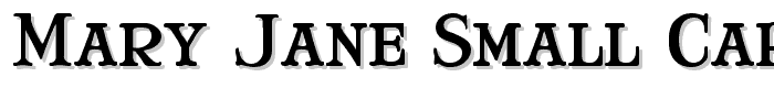 Mary Jane Small Caps font